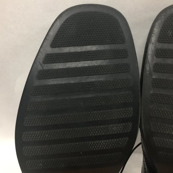 Rockport Hydro Shield Waterproof Men Shoes Black Wingtip Oxfords Leather Size 11 - Picture 12 of 14